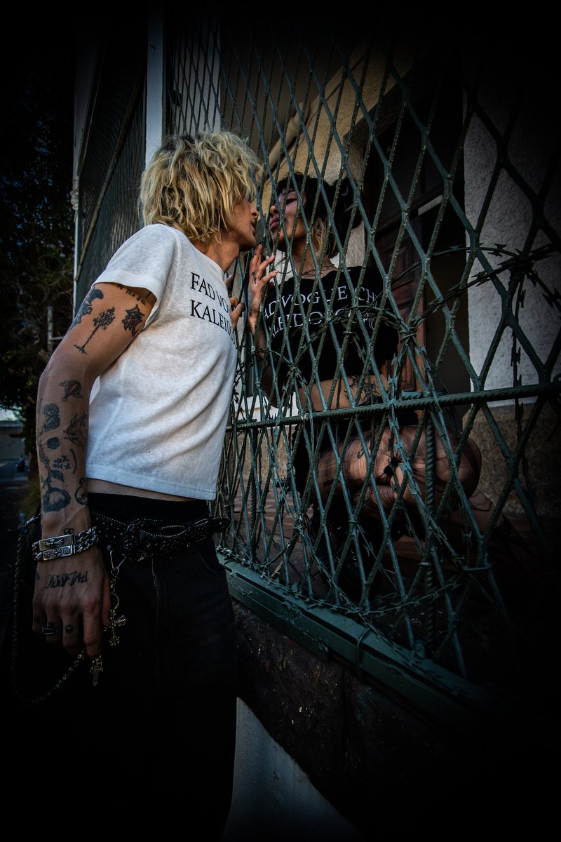 vloccks's tweet photo. FVCK’s debuts new “Metallic” Classic Tees featuring BBYQUAN and ATHIIKO 📸 https://t.co/FObgtvWfWx