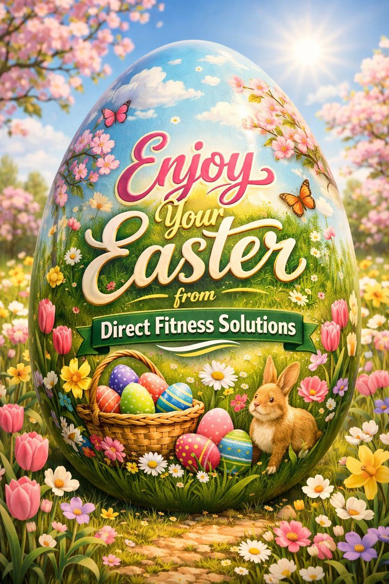 DFSGetEquipped's tweet photo. Happy Easter from Direct Fitness Solutions! https://t.co/bPUQsxCUBW