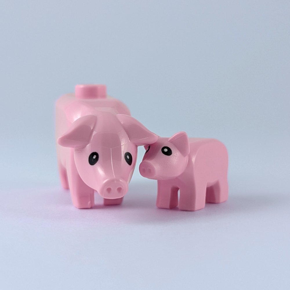 Spring is finally here to welcome new life into the world! 🐑 🌷

Here come the adorable little spring babies!

#Farm #Animals #Lamb #Calf #Piglet #Sheep #Cow #Pig #LEGO