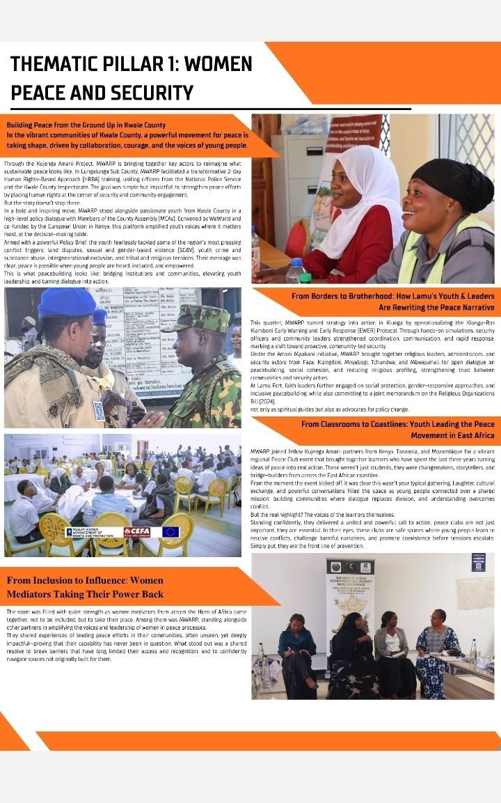 nanamunthaz's tweet photo. From advocacy to action, mwarp has shown that protecting the vulnerable strengthens the entire society. @Mwarpkenya @nora_h_ke @WilliamMwema5
#MwarpImpact #TIMIZAProject #PwaniGirlsRise #KilifiEmpowers https://t.co/OoISAVPnDM