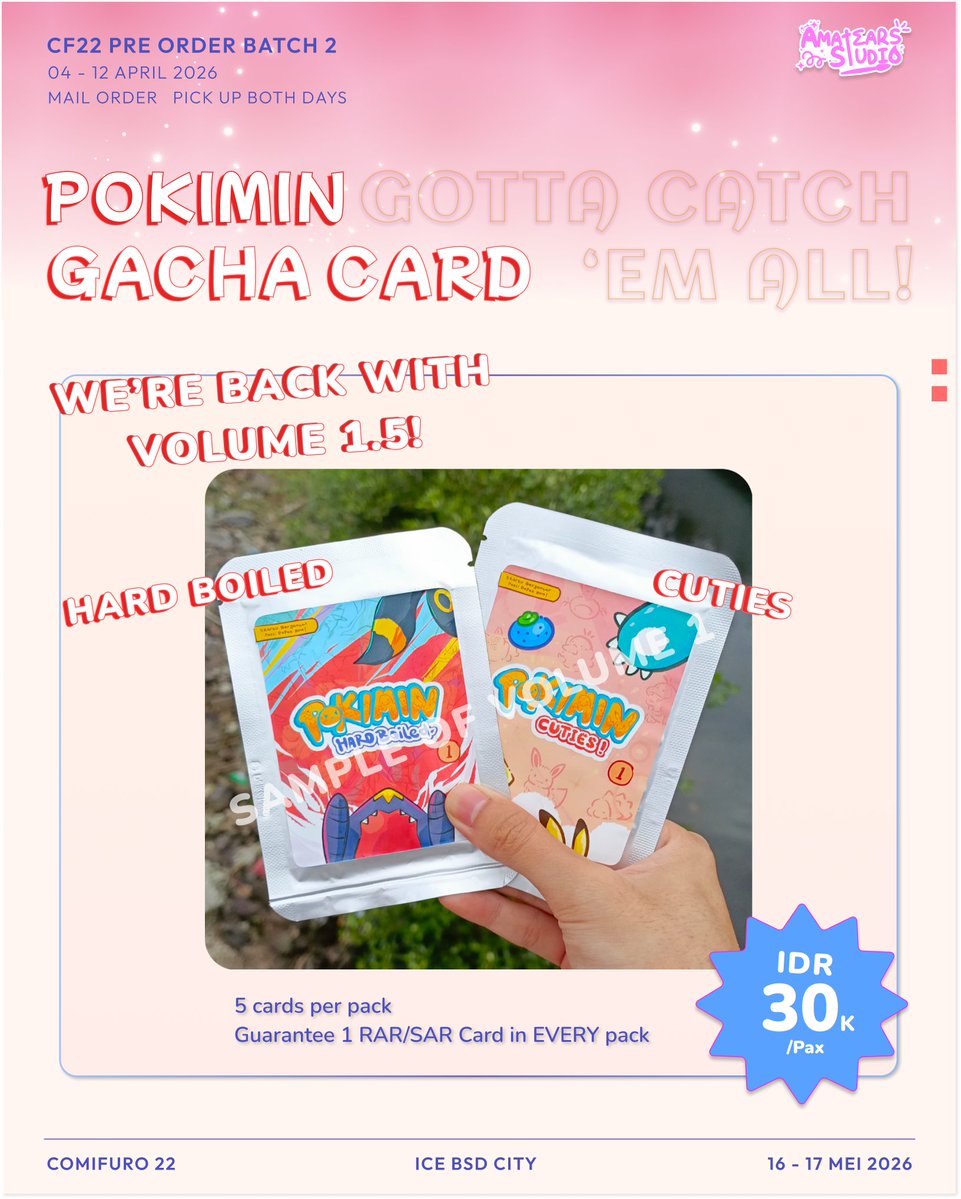 Amatears Studio || OPEN PO CF22 tweet media