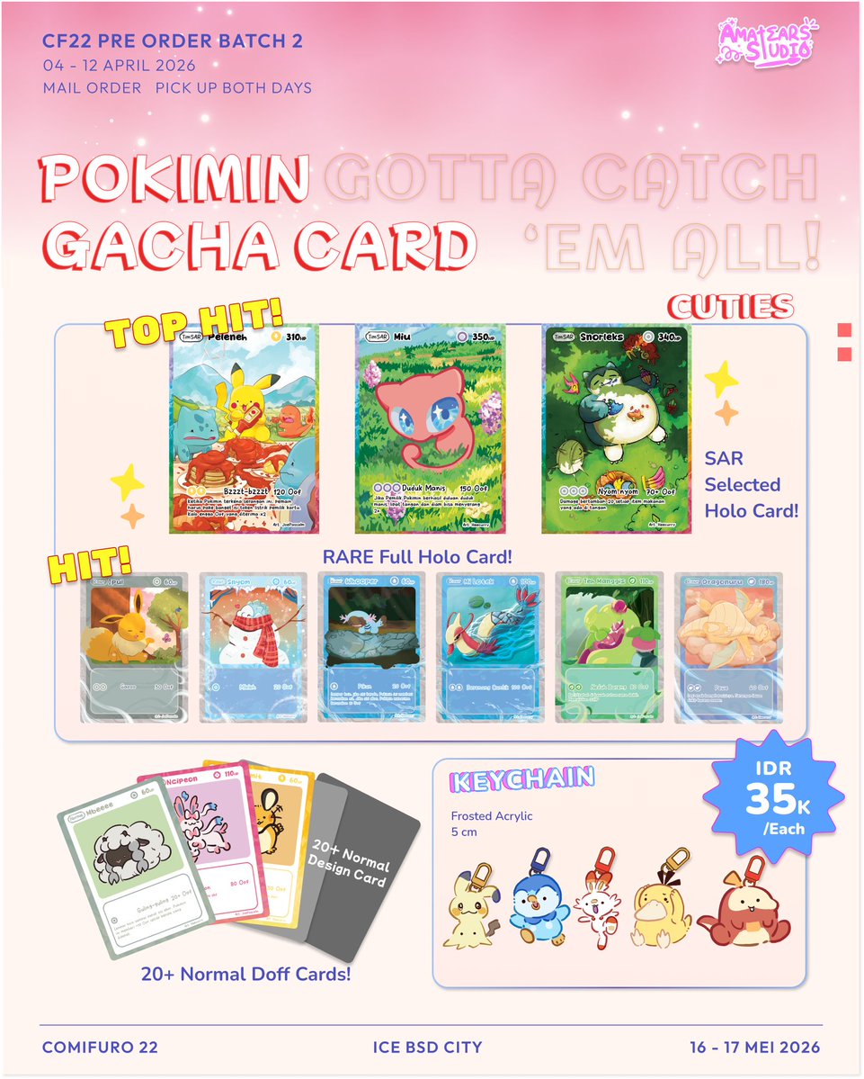 Amatears Studio || OPEN PO CF22 tweet media