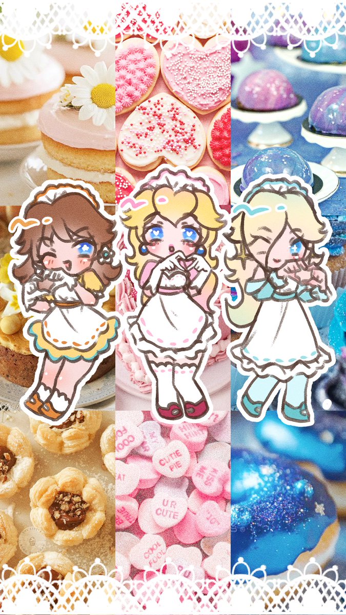 Rosen_madchen's tweet photo. Dessert trend 🧁🍓
୨ৎPeach 🩷 Daisy 🧡 Rosalina 🩵୨ৎ https://t.co/ss1XXnYZ3l