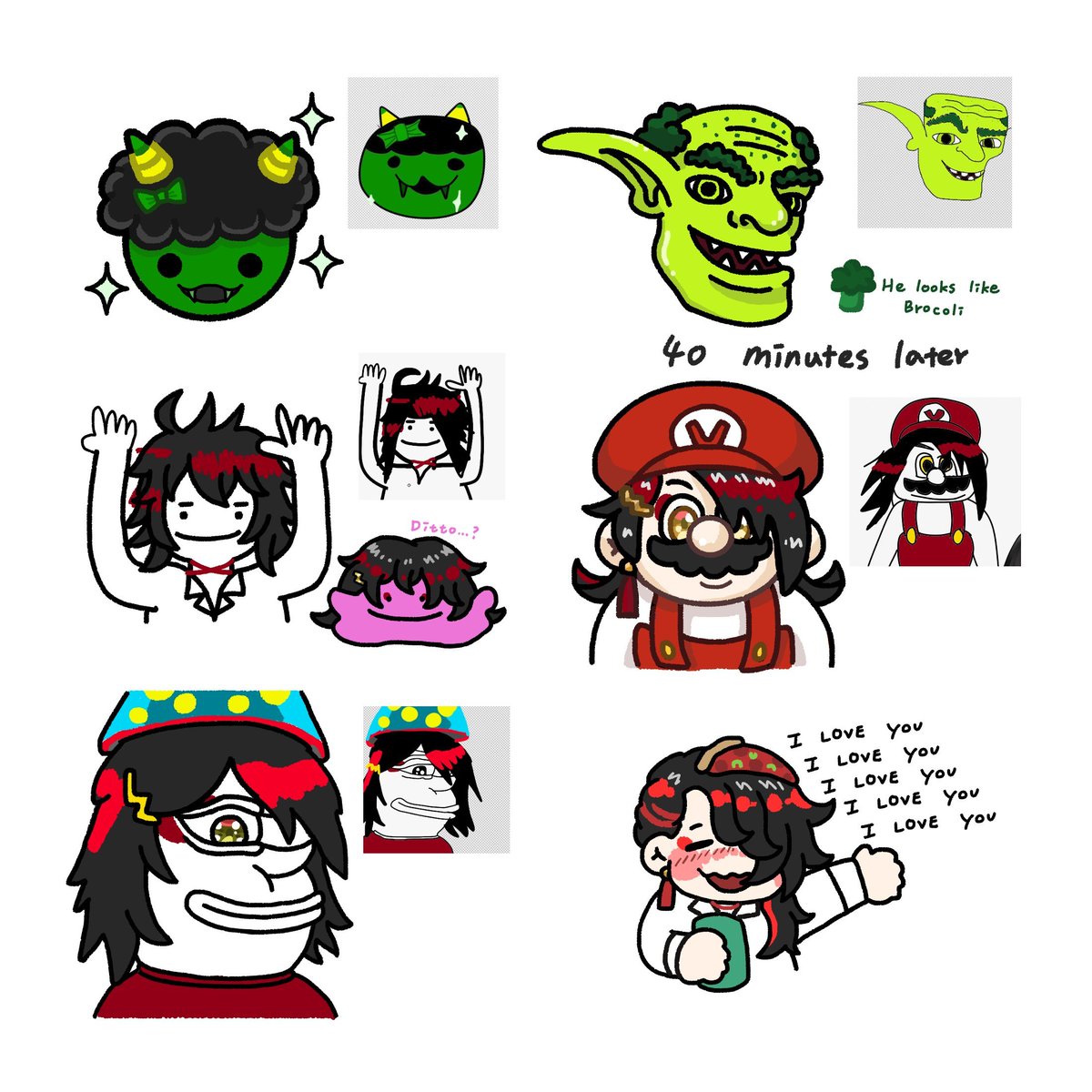 i'm following his steps becoming Piccaso, i'm on my way.
#VoxAkuma #Akurylic #AkumaMatata #VoxpopuLive