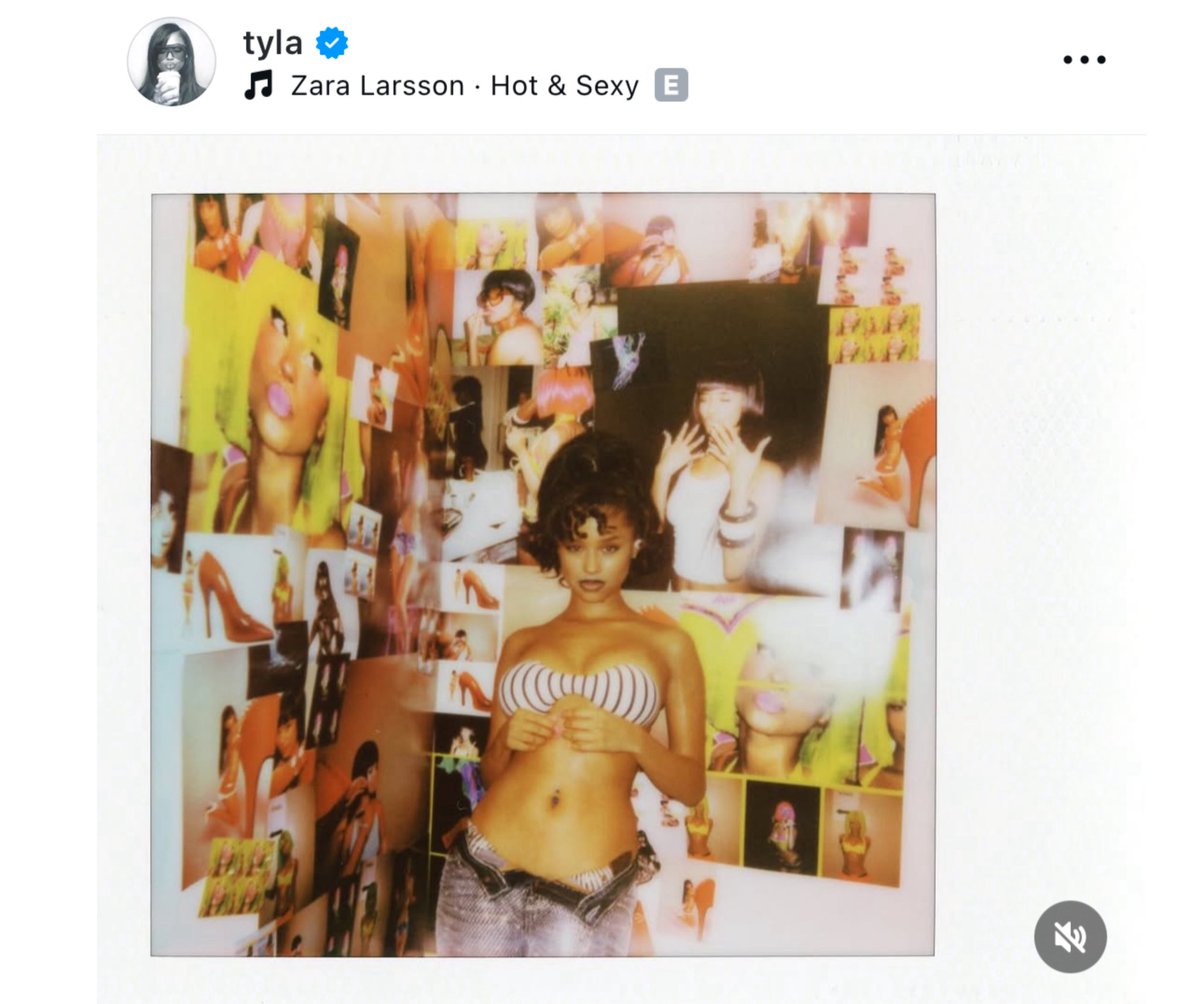 🚨 Tyla just tagged and posted Zara Larsson in her Instagram post, playing the song ‘Hot &amp; Sexy’. 👀 

– In the photo of the post, Zara appears signing the board for the album ‘A-POP’.