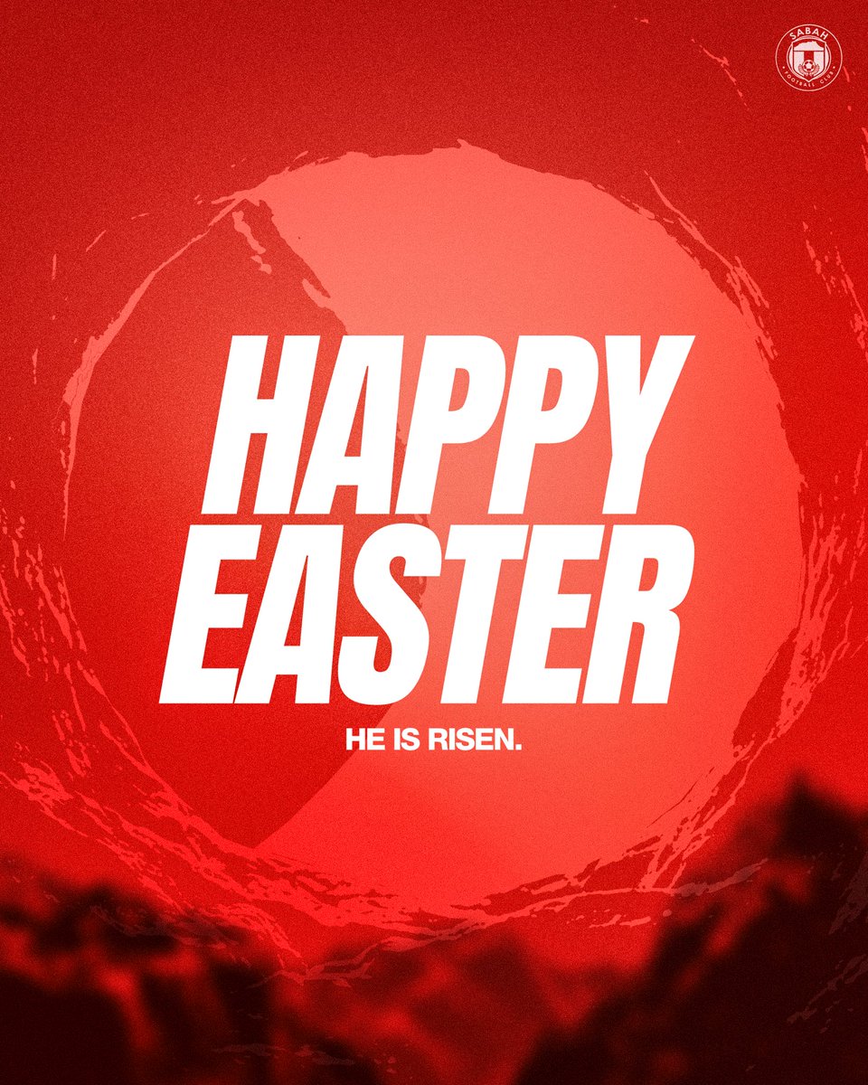 SabahFCofficial's tweet image. A blessed Easter sunday to our Rhinos family and may days filled with the light and joy of His resurrection. ❤️🤍💙

#SabahFC #SabahMajuJaya #BangunlahBersatuSemua