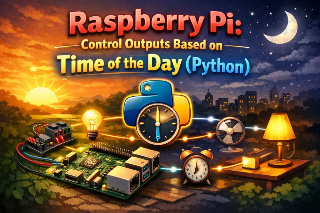 ebokify's tweet photo. Raspberry Pi: Control Outputs Based on Time of the Day (Python)
https://t.co/lyOAxPSVJZ

#RaspberryPi #PiProjects #RaspberryPiProjects #DIYElectronics #EmbeddedSystems https://t.co/lMpVKfrFPk