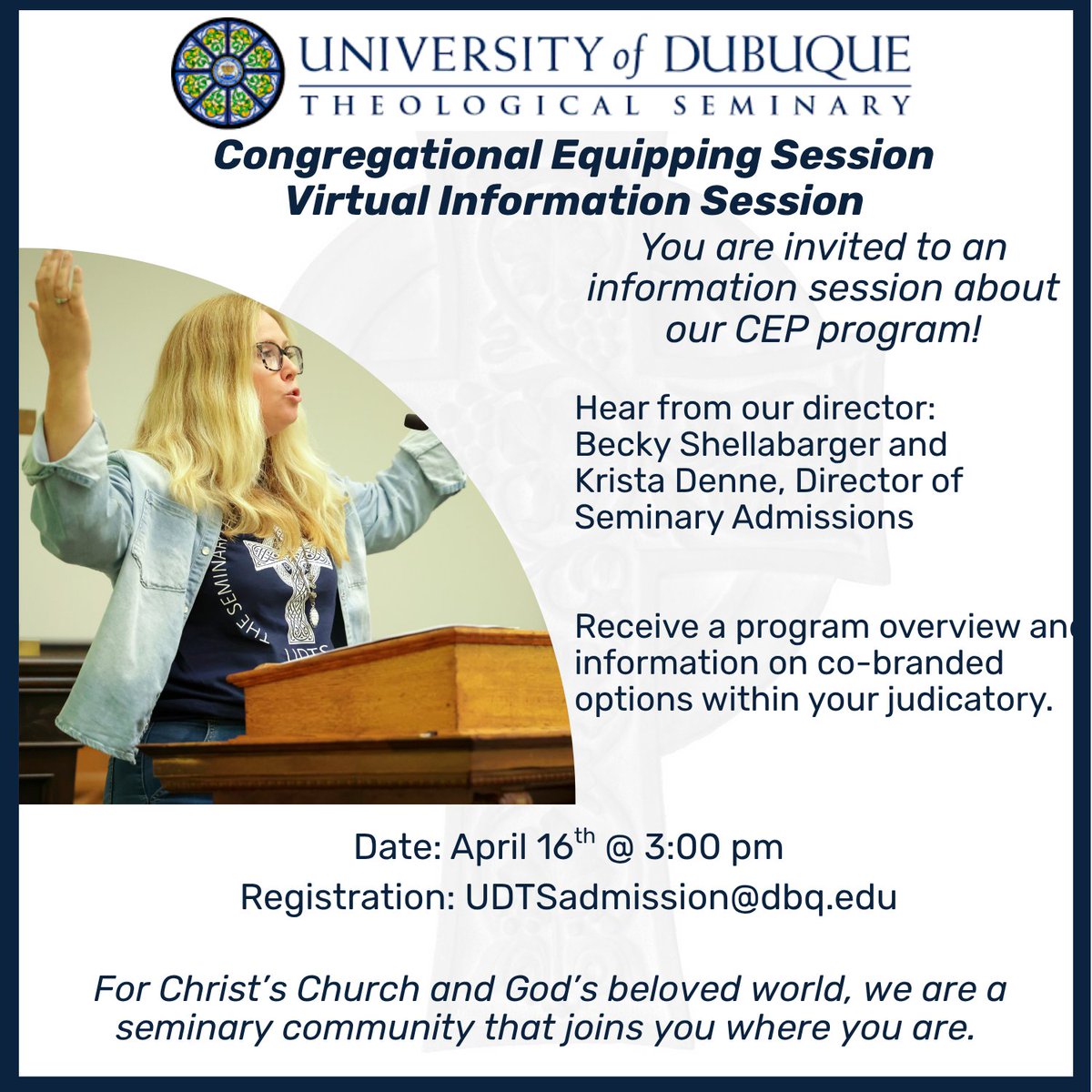University of Dubuque Theological Seminary tweet media