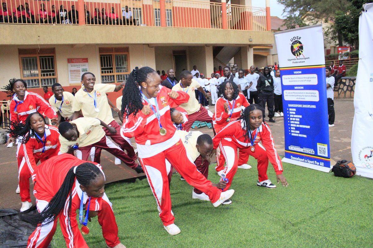 gombehighschool's tweet photo. Historic Triumph for St. Andrew Kaggwa Gombe High School-Kawaala Dancesport Team! 🏆

Our school Dancesport stars made history as the first-ever champions of the Uganda Dancesport League in the Girls' Category while clinching a stellar 2nd place in the Boys' Category! https://t.co/53yBsh2GDW
