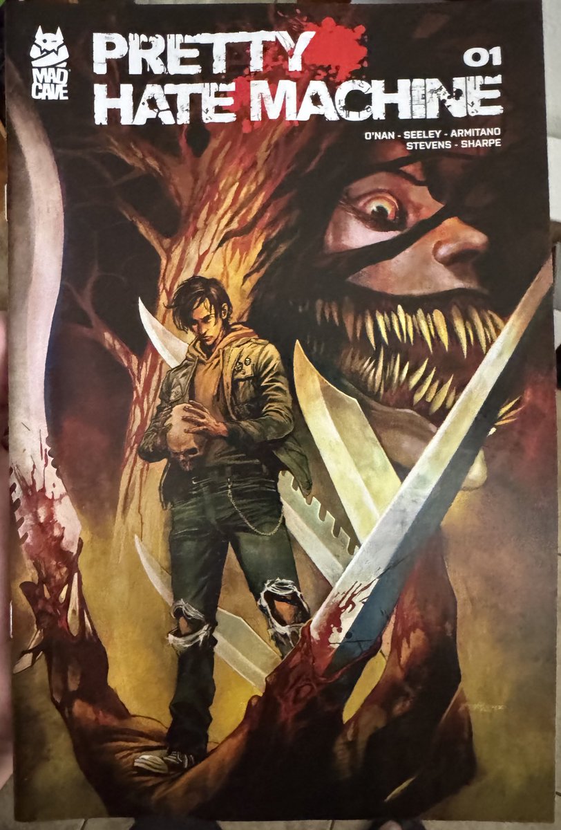 Flawless_Comics's tweet photo. Mad Cave dropping another horror/thriller with Pretty Hate Machine! I read this issue and I’m for sure grabbing #2 to see how it develops. Hitting shelves 4/8/26 https://t.co/IY0dT3iWuc
