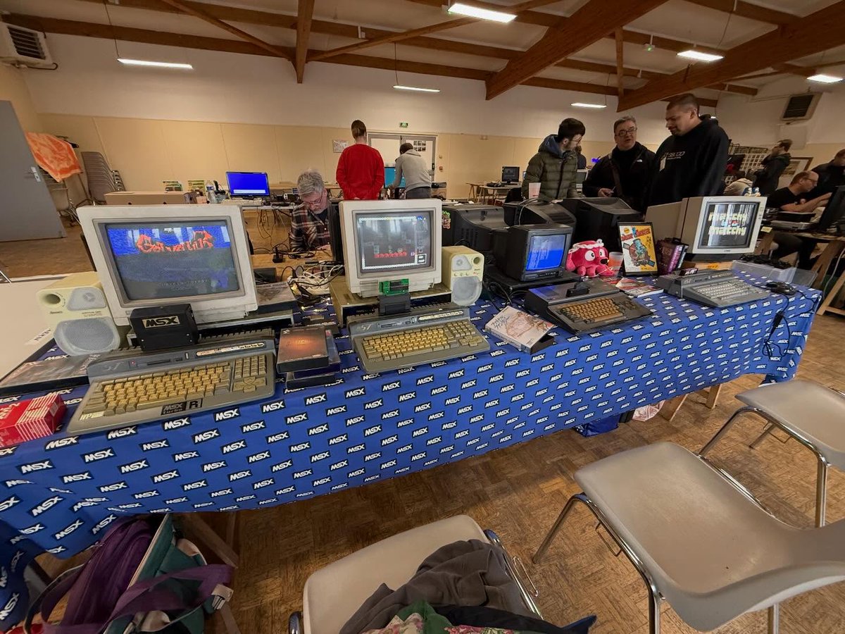 Supmsx's tweet image. MSX meeting today in France
#MSX #MSXWorld