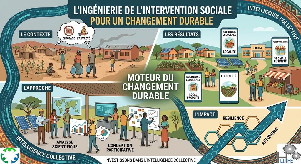 risodtechno's tweet photo. 🌍 🛠️Pourquoi l'ingénierie de l'intervention sociale est cruciale?
✅ Solutions endogènes : Répondre aux besoins réels du terrain.
✅ Efficacité : Optimiser les ressources pour un impact maximal.
✅ Autonomisation : Passer de l'assistance à la résilience.  #InterventionSociale https://t.co/4hJumpSkvO