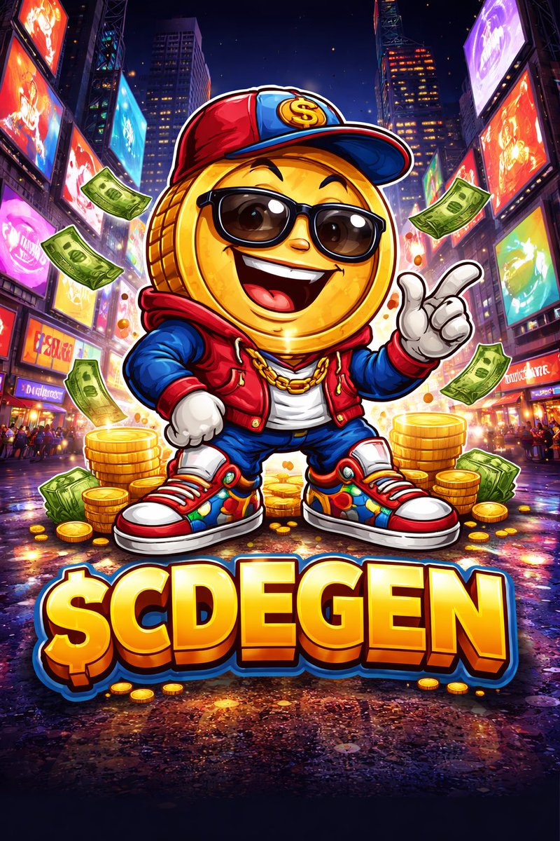 $CDEGEN is building momentum and the energy is undeniable 🚀

Strong community. Clean vibe. Real potential.

Early eyes are already locking in, the smart ones know what’s coming.

Don’t fade it.
<a href="/CycleDegen/">CycleDegen</a> 

#CDEGEN #Crypto #Memecoin