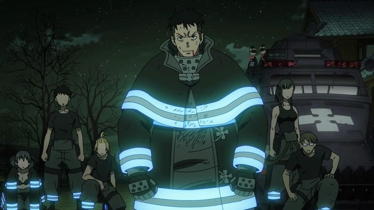 I suck at goodbyes
Captain Obi is near and dear to me and what an honor I got to voice him.
Thank you so much to the cast and crew, yall mean more to me than you know.
So keep training guys. I'll
See you at the calendar shoot. 
#FireForce #CaptainObi