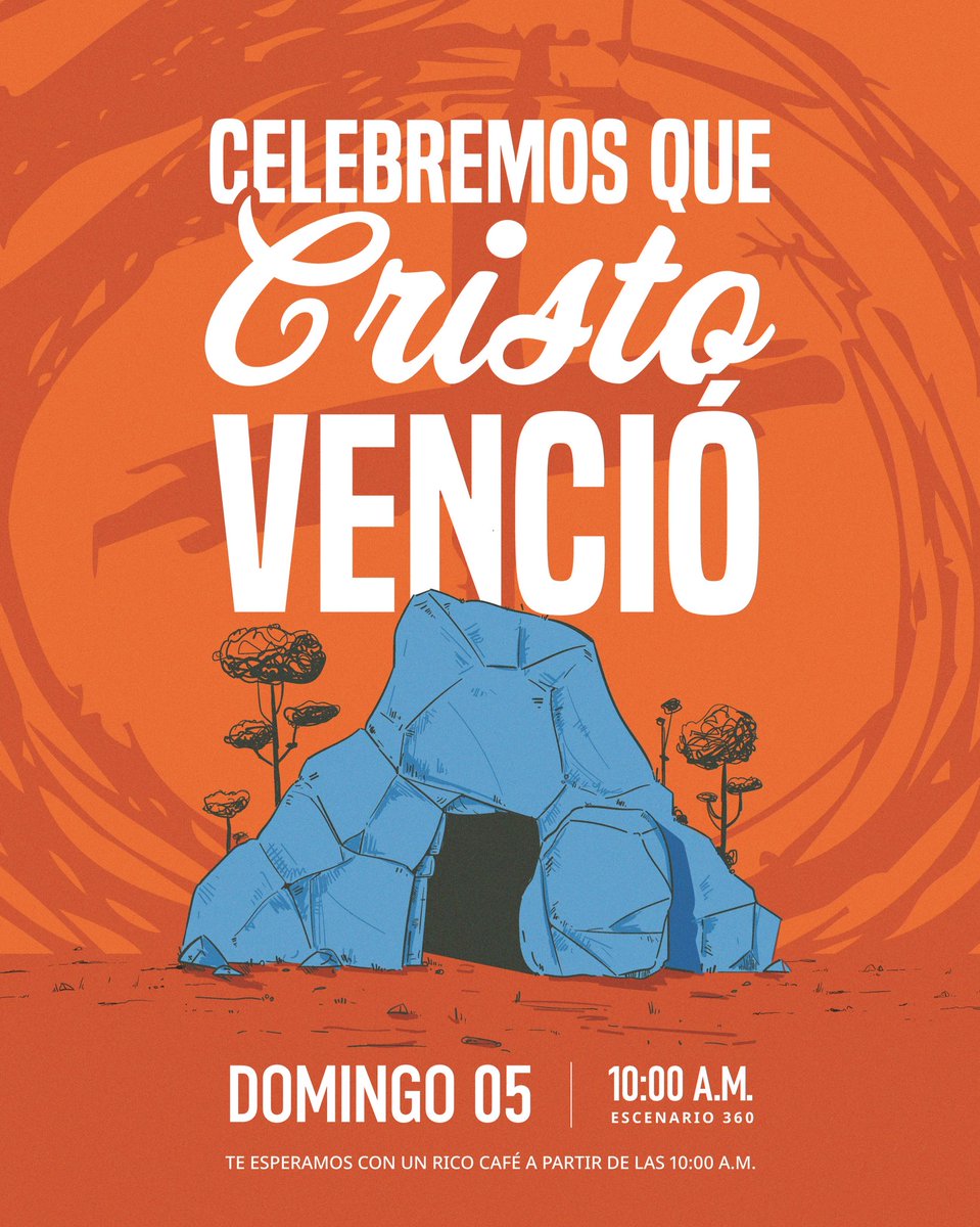 El_Circulo's tweet photo. ¡Celebremos que Cristo venció! ✝️✨

La tumba está vacía…
la esperanza está viva…
y la victoria es eterna. 🙌🔥

Te invitamos a vivir juntos este Domingo de Resurrección, un tiempo para celebrar, agradecer y recordar que en Jesús tenemos vida nueva. 🤍 https://t.co/wQ1IM2vU8V