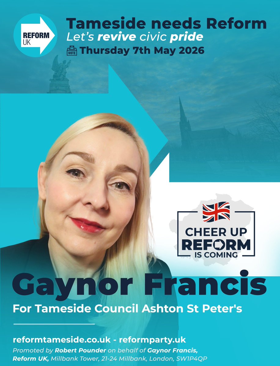 Tameside and Gorton Branch Reform UK tweet media