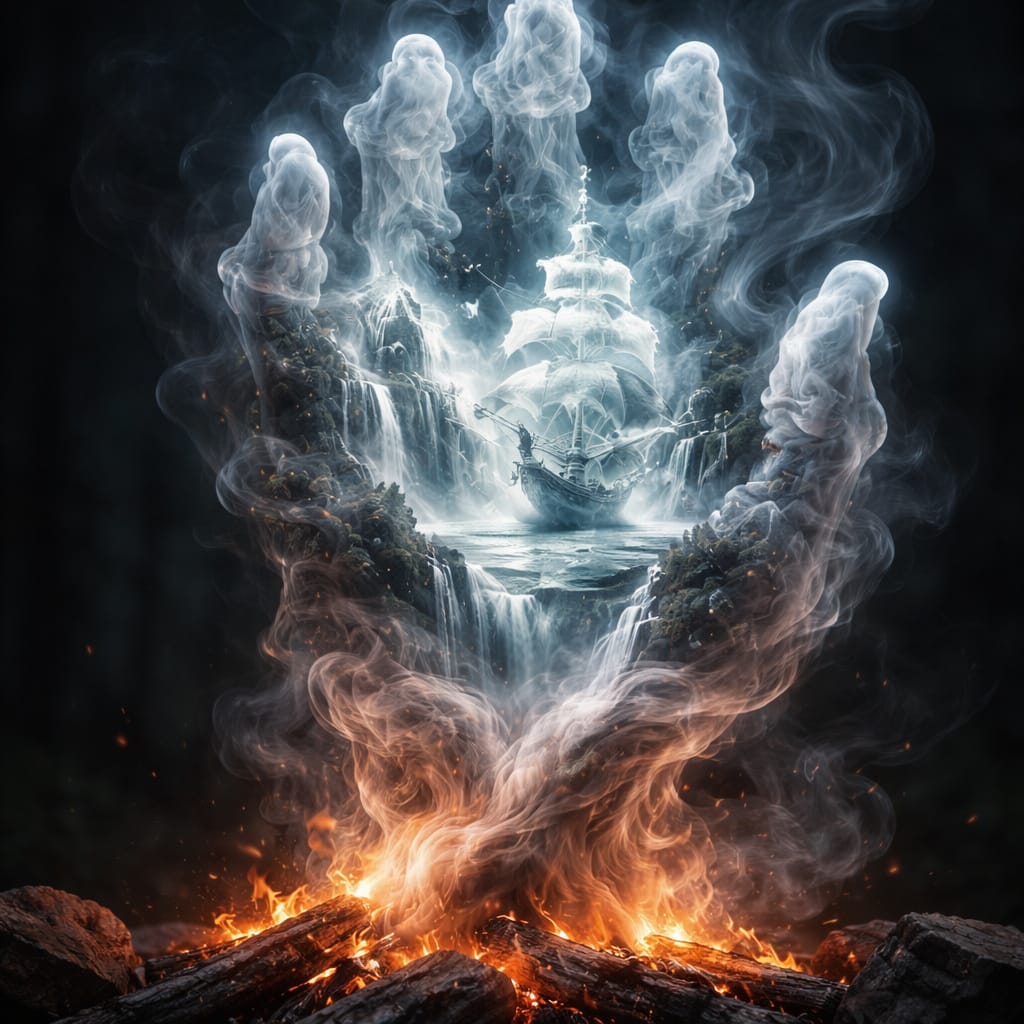 aefte_ai's tweet image. Campfire of Stories #AIart️️️️️️️️️️️️️️️️️️️️️️️️️️️️️️️️️️️️️️️️️️️️️️️️️️️ #DigitalArtwork #Campfire