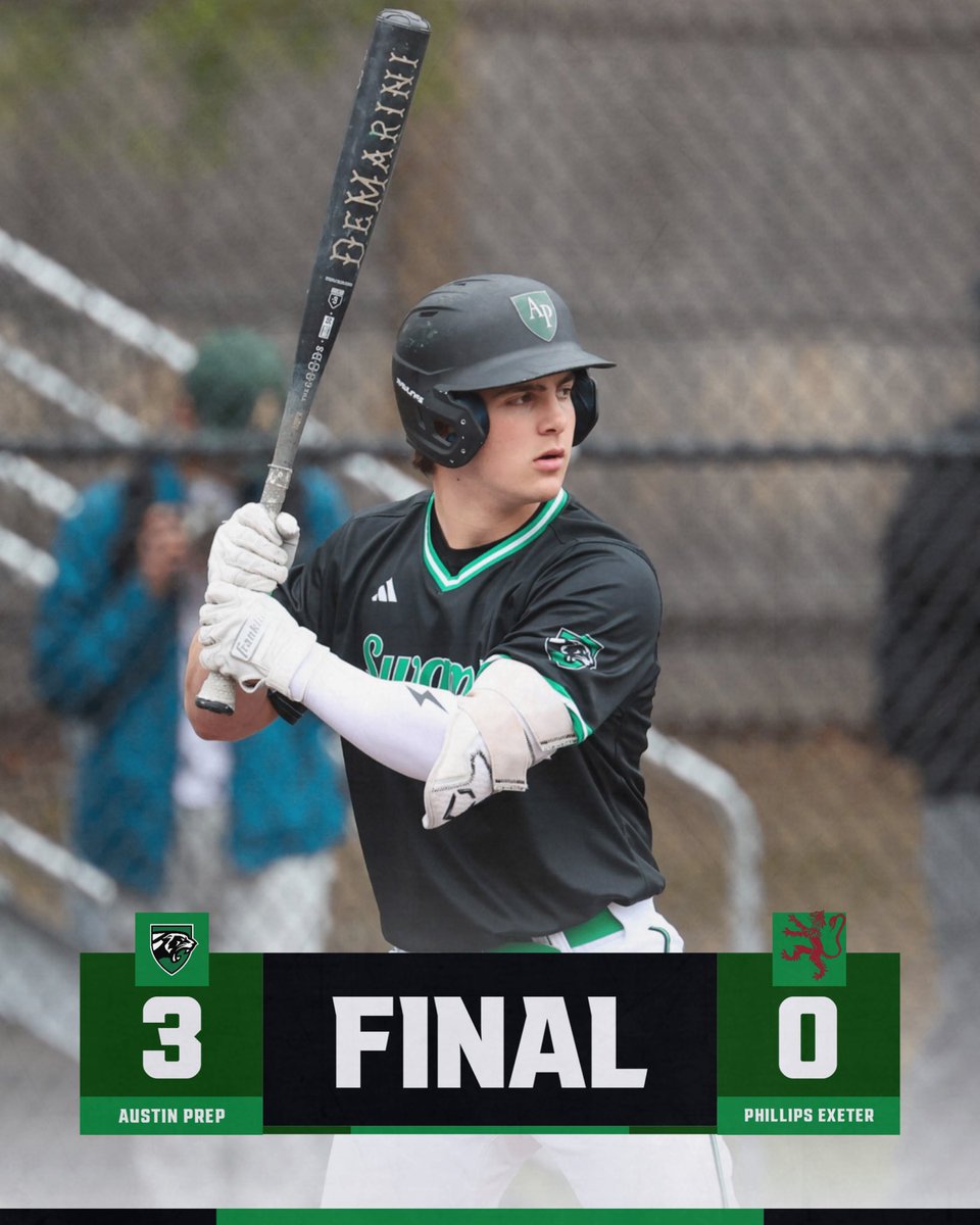 AustinPrepAD's tweet image. Baseball gets another home W! The team combines for a no hit performance, led by 5 dominant innings from Brady Andrews. Aiden Green, Brent Summerton &amp;amp; Chase Edgar combined to close out the game. @AustinPrepBase #Unitas #RollCougs @GlobeSchools