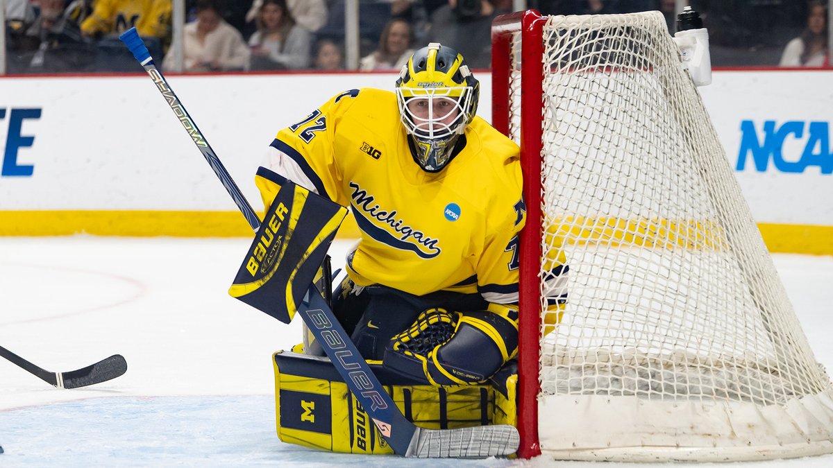 umichhockey's tweet photo. Michigan to Face Denver in 29th Frozen Four Appearance

Preview >> https://t.co/zkqckL3TuF https://t.co/6zKDsh4Ktc