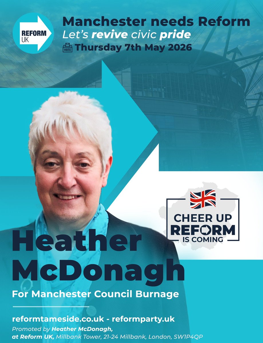 Tameside and Gorton Branch Reform UK tweet media