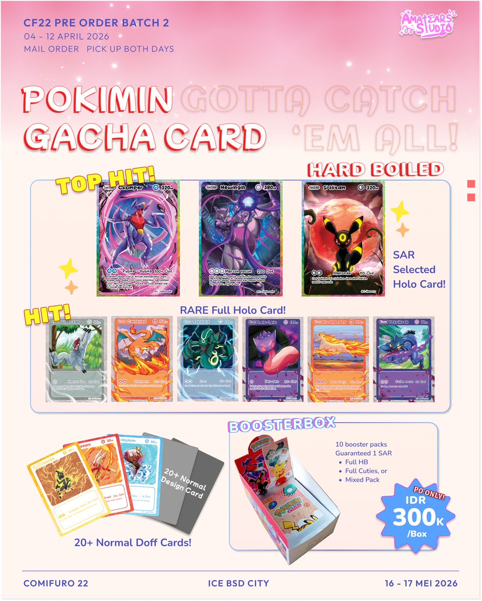 Amatears Studio || OPEN PO CF22 tweet media