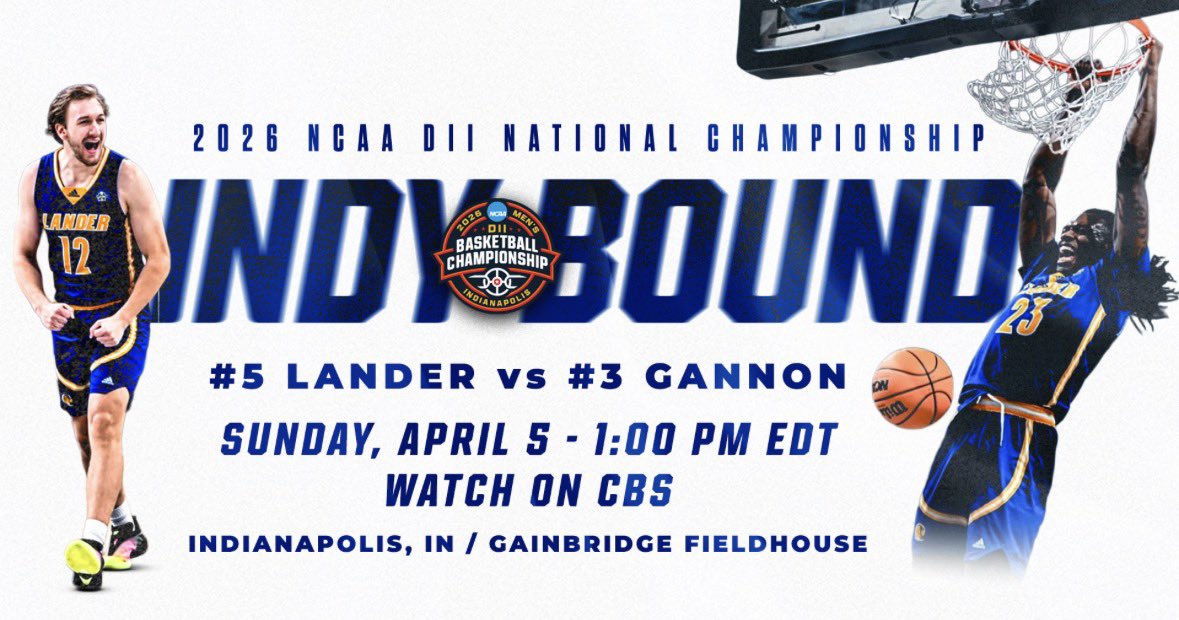 TaylorSCHouse's tweet photo. While the Lady Gamecocks are preparing for their National Championship Game, so is another SC university. The LANDER UNIVERSITY BEARCATS will compete in the NCAA DII men’s basketball national championship tomorrow, Sunday at 1 PM. It will be broadcast on CBS. Make SC proud! https://t.co/JmYsUYtDS8