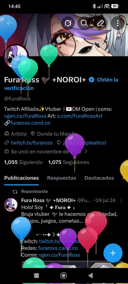 Fura Ross 🐦‍⬛ +NOROI+ tweet media