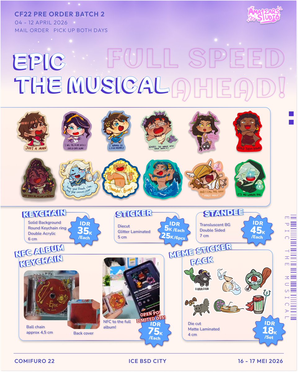 Amatears Studio || OPEN PO CF22 tweet media