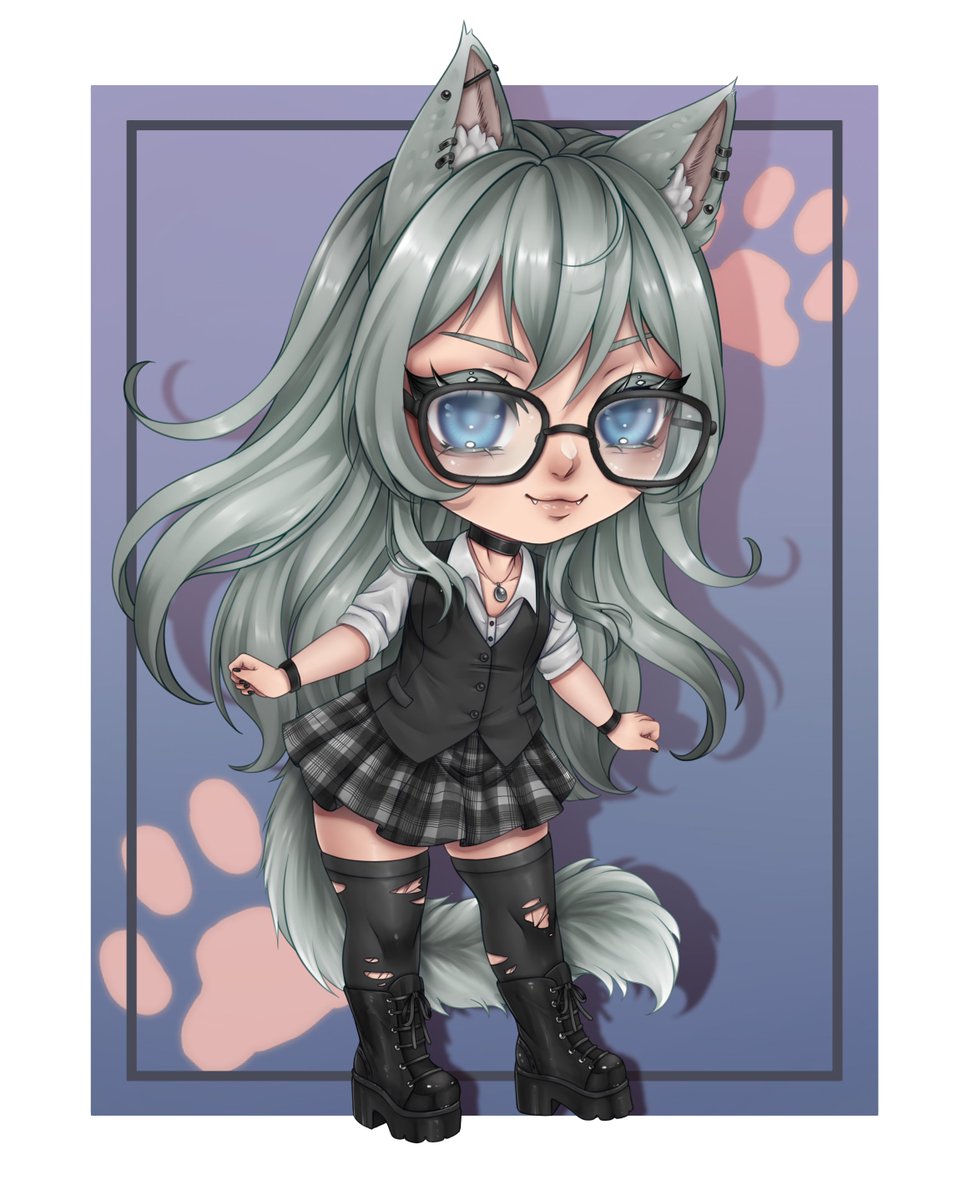 alice_rosenbun's tweet photo. My first ever Vgen comission! Thank you so much @The_Seaborg  <3 It was such a pleasure to work on and draw chibi Ziee
.
.
.
#vgen #vgencomm #chibi https://t.co/HVNLsT53IQ