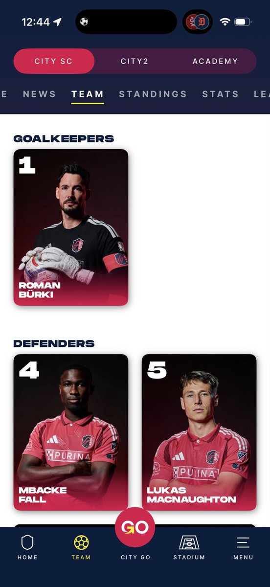 simpsontd's tweet photo. @MattBakerSTL @stlCITYsc Lundt isn’t on the CITY app roster? Maybe he’s getting traded? https://t.co/tpVnh7UNNR