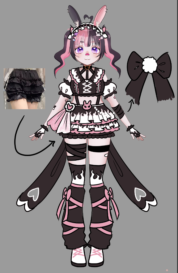 Pink Ikari VTuber ✨🐇 【 AiByte 👾】 tweet media