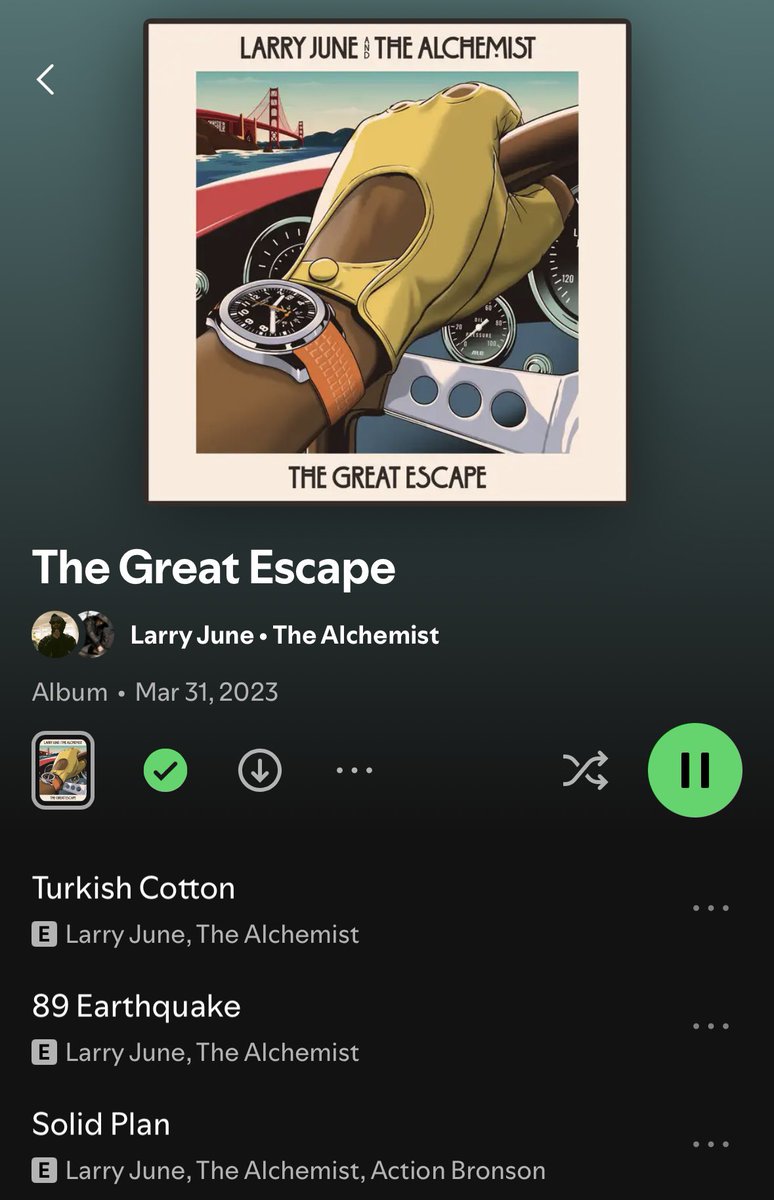 gothamhiphop's tweet image. It’s that Larry June &amp;amp; Alchemist weather ☀️🏎️🧋