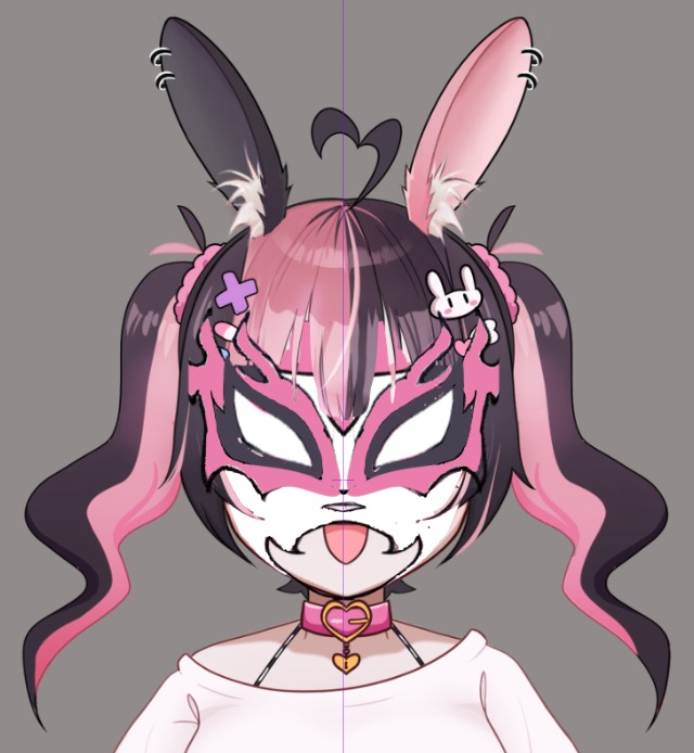 Pink Ikari VTuber ✨🐇 【 AiByte 👾】 tweet media