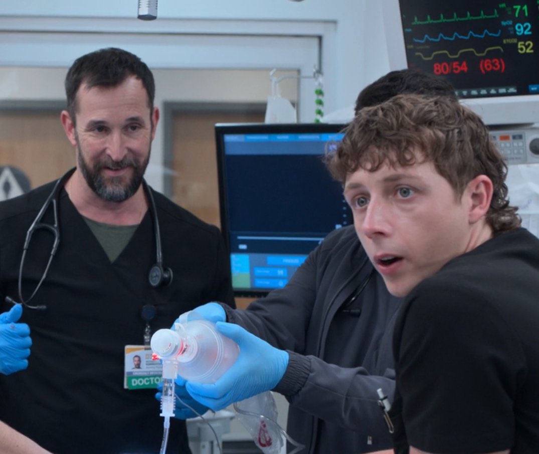 hamlet the pitt yapper | the pitt s2 spoilers tweet media