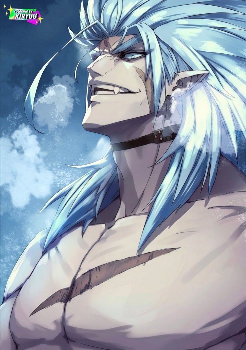 Coloring Art - Yzak, The Living Disaster Ln : Maou gakuin no