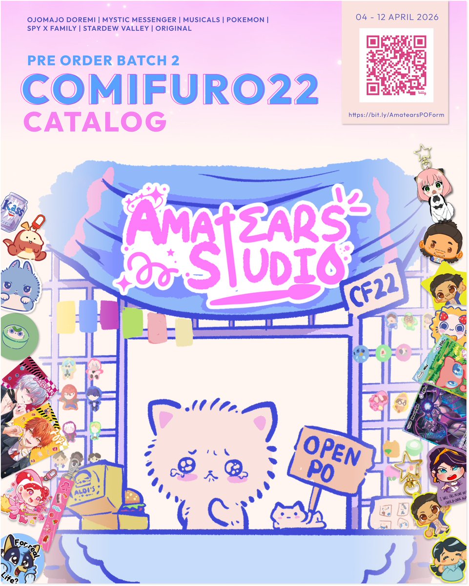 Amatears Studio || OPEN PO CF22 tweet media