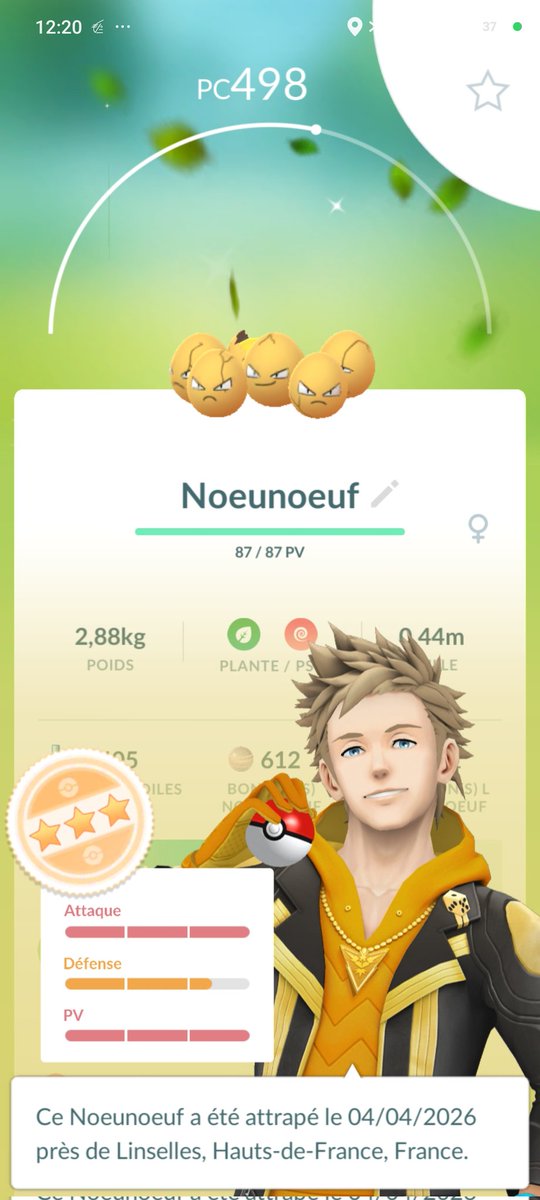 QuadZero00's tweet photo. Nouveau petit shiny dans l'equipe ! 

#Pokemon #PokemonGo #PokemonShiny #PokemonChromatique https://t.co/VxF6wUl3yb