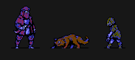 mogeldev's tweet photo. More enemy sprites 

#pixelart #indiegame #gamedev #ドット絵 #Godot #indiedev https://t.co/urZZq1to8Y
