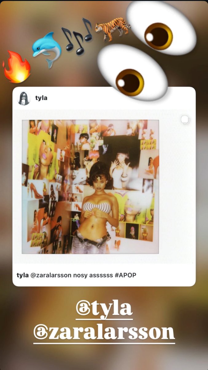 🚨 Any moment now! The Vice President of Epic Records reposted Tyla's post tagging the singer and Zara Larsson. 🐅🐬