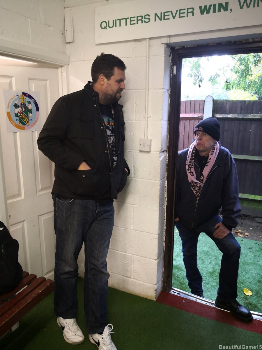 Two Men In Search Of The Beautiful Game tweet media