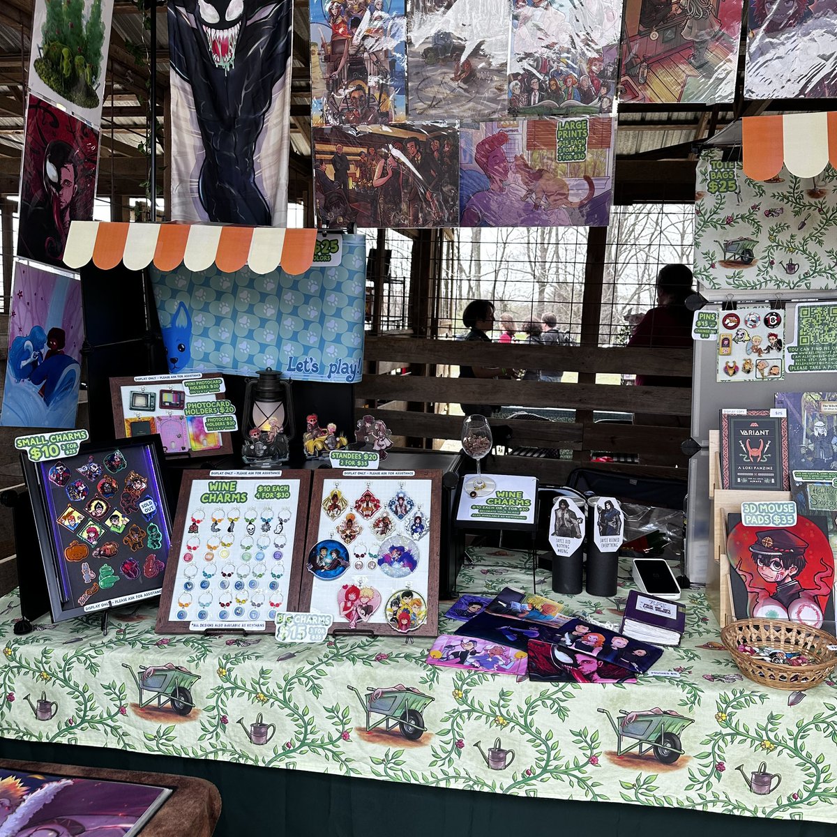 hallo from SJ Geekfest !! find me at booth A27 💖