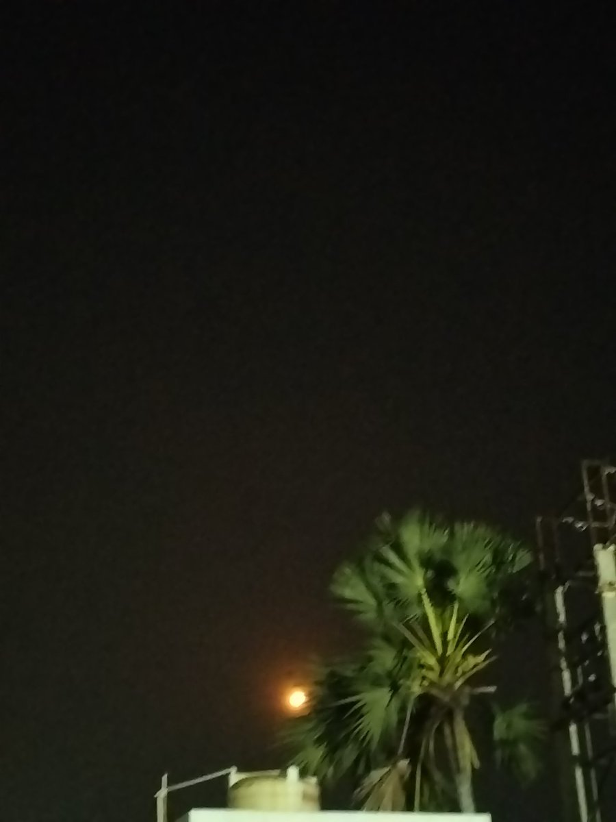 arpana_dhar's tweet photo. चांद अपनी बेशुमार खूबसूरती बिखेरती
जब वो छुपती छुपाती वृक्षों के पीछे
हरे पत्तों से अपना चेहरा ढकती
कुछ सुखी टहनियों पे हल्के से झूलती
हल्की लालिमा लिए, मंद सी मुस्काती
देखती और खुद को निहारती ...🤗❣️
हमारे फोन से आज की रात🤗🤗
#moonsighting
#GoodnightTwitterfriends https://t.co/vtAHGlnlQg
