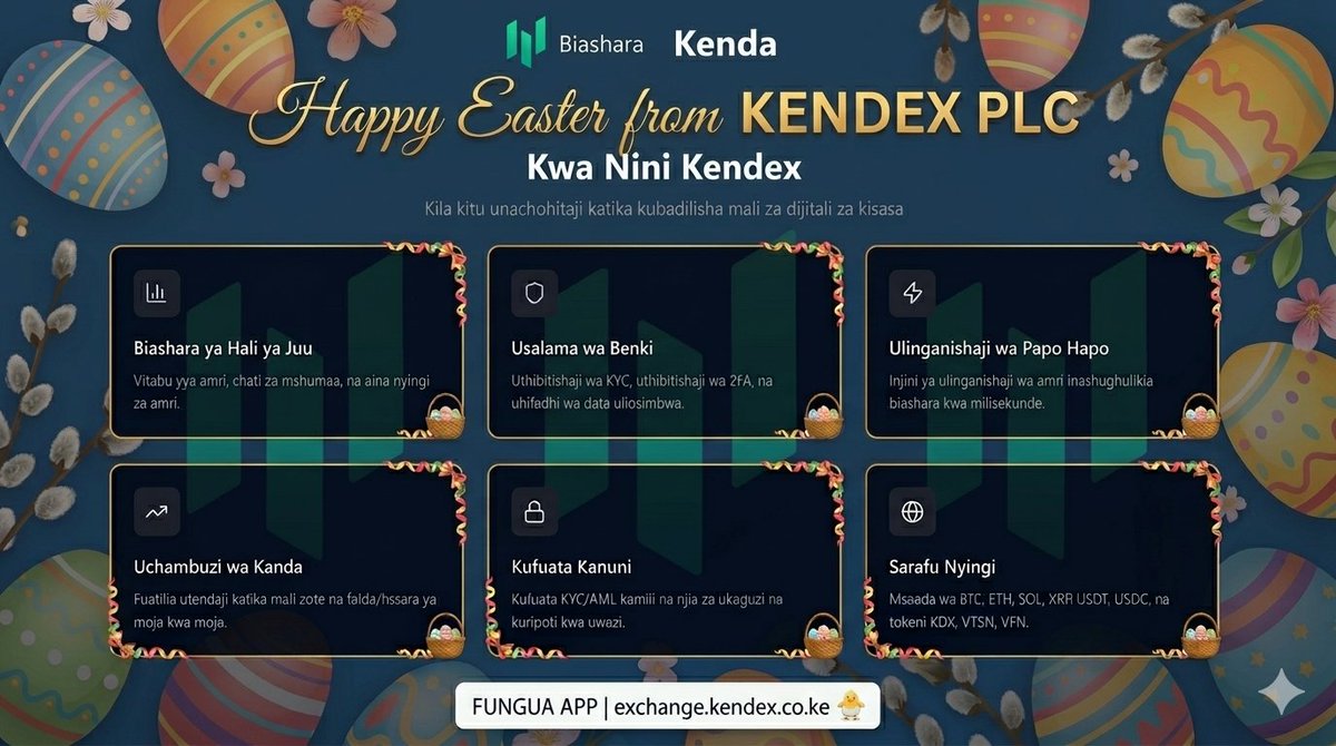 Kendex2020's tweet photo. Happy Easter from Kendex PLC https://t.co/OLP1lgb0BX