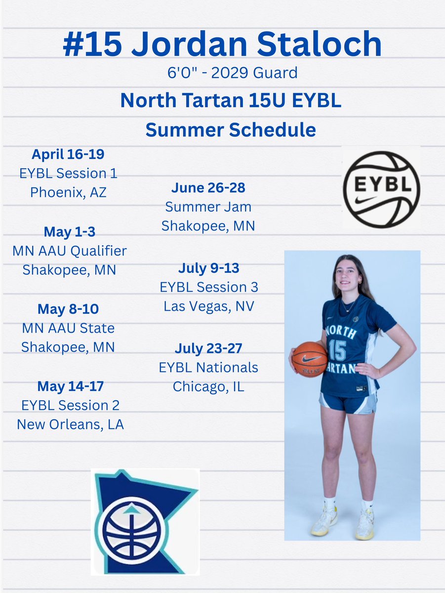 JordanStaloch's tweet photo. I’m so excited for this summer!! #AAU #NTfam https://t.co/hU6tRdExyH