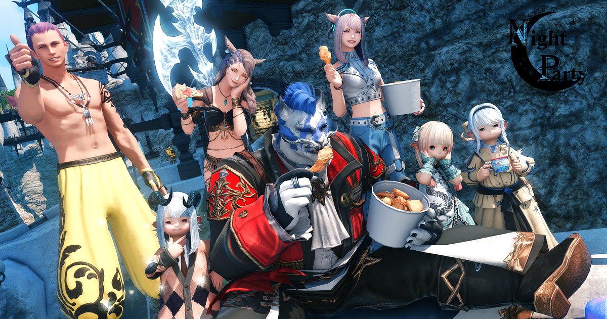 LSで青魔ウィークリー💙🔮🧙✨️
難しかったけど楽しかったー😊
へむいつも企画ありがとう！🫶💕
#NightParty_FFXIV #FFXIV