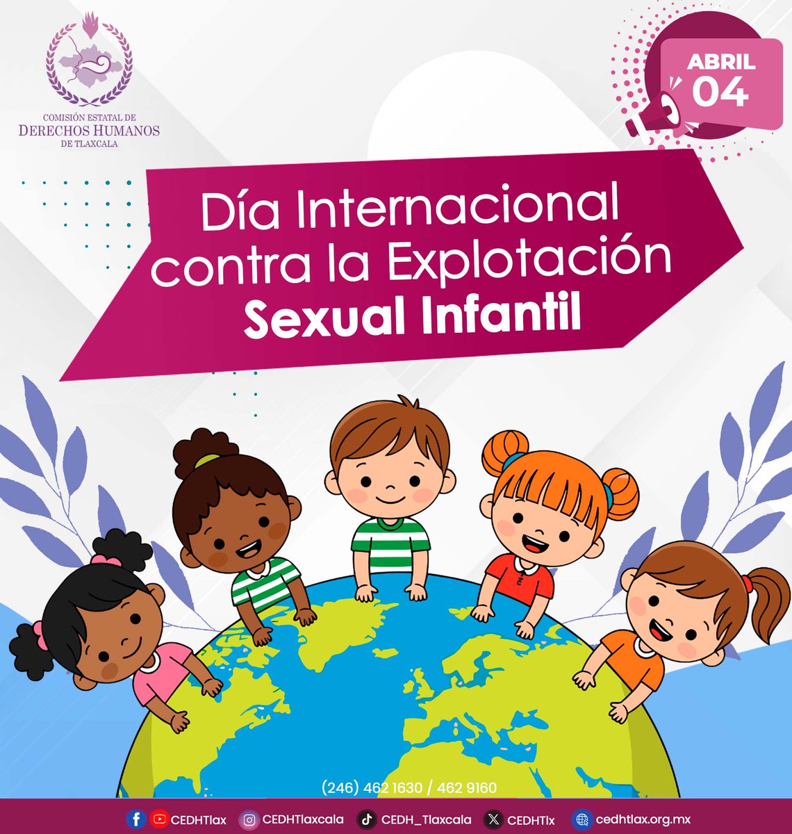 Comisión Estatal de Derechos Humanos de Tlaxcala tweet media