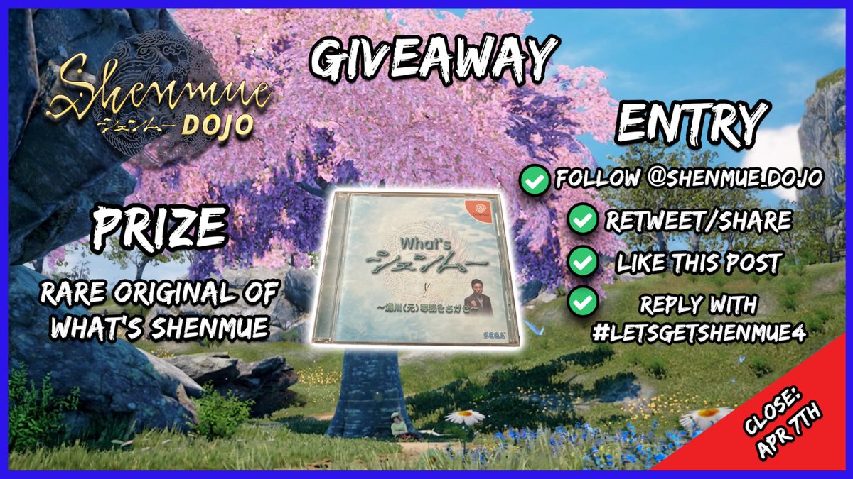 Shenmue Dojo 🐦🔥 tweet media