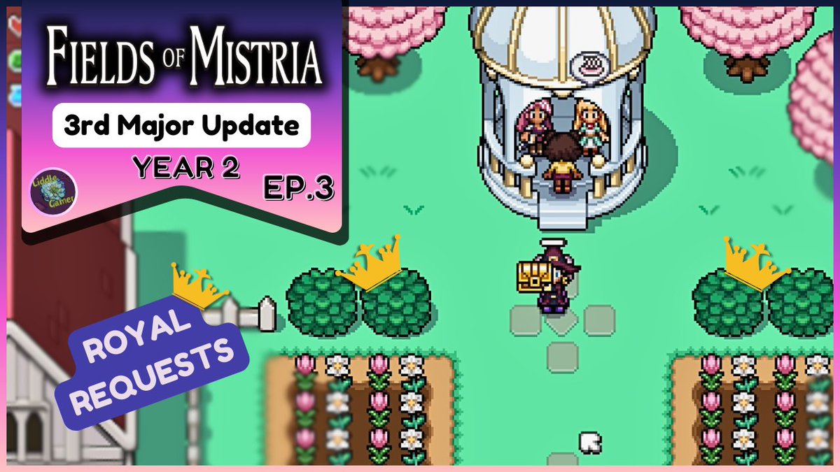 GamerLidl's tweet photo. Our Royal Commission Begins in Fields of Mistria
Watch Here:https://t.co/Ow8kkYvEbz

#fieldsofmistria #earlyaccess #farminggame #playthrough #pixelart #rpg #adventure #gaming #gamplay #gamergirl #gamingcommunity https://t.co/AJd98xbFnA