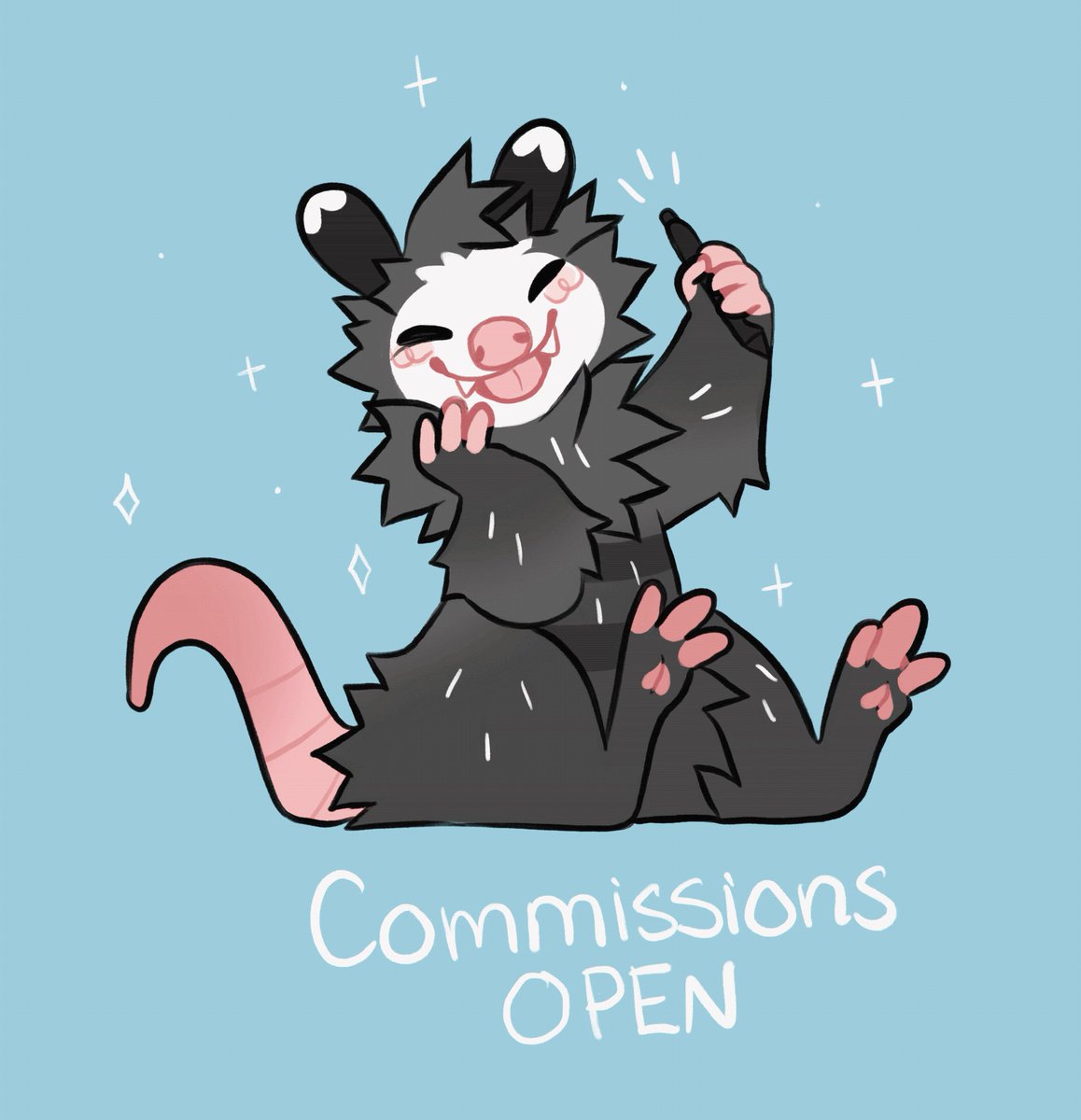 Comms are OPEN! Today will be first come first serve and I'll be taking x4 slots to work on over the next week or so! 

Please fill out the form to apply:
fosbat.art/CommApp

Thanks in advance for any interest!