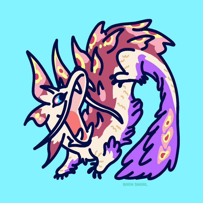 oni_hat's tweet image. 🫧🐲

#illArt #capcom #monsterhunter